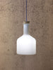 Labware glass pendant lamp cylinder designed by Benjamin Hubert