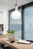 Labware glass pendant lamp sphere