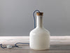 Labware opal white glass table floor lamp cylinder